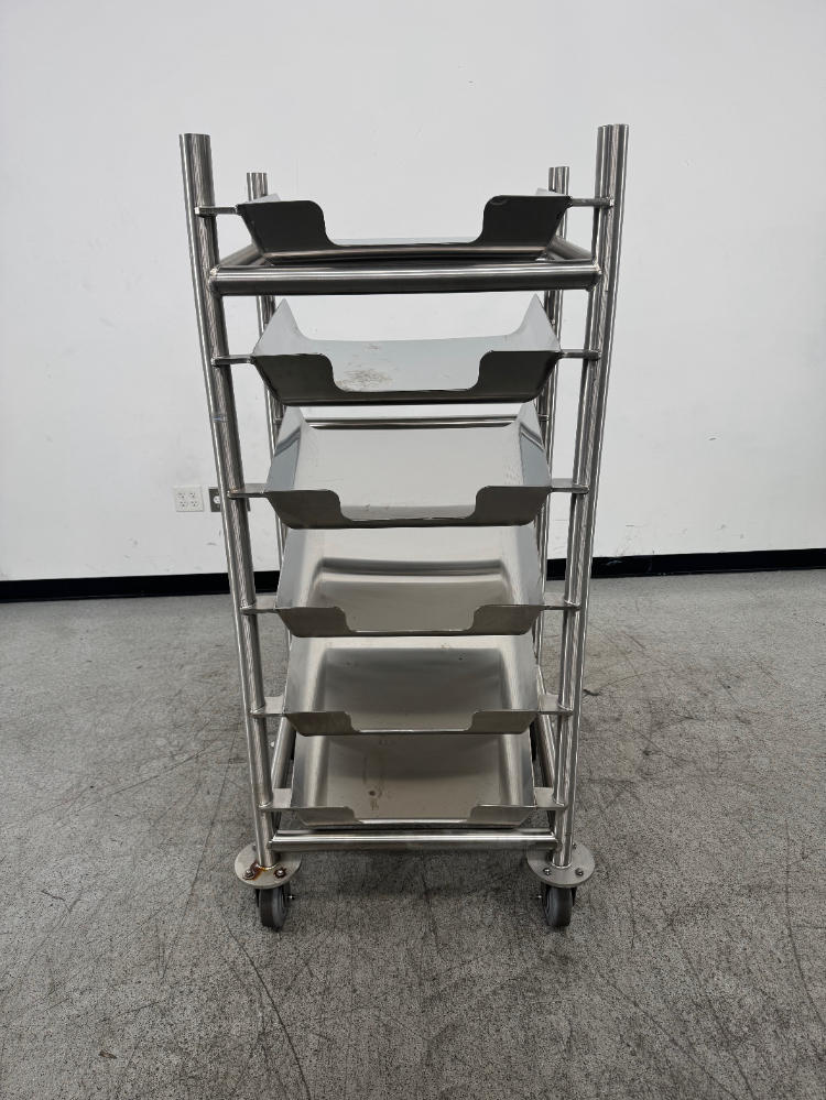 Image of Stainless Steel Tray Cart
